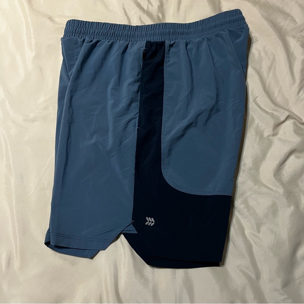 All in Motion Blue Athletic Performance Shorts Size Medium